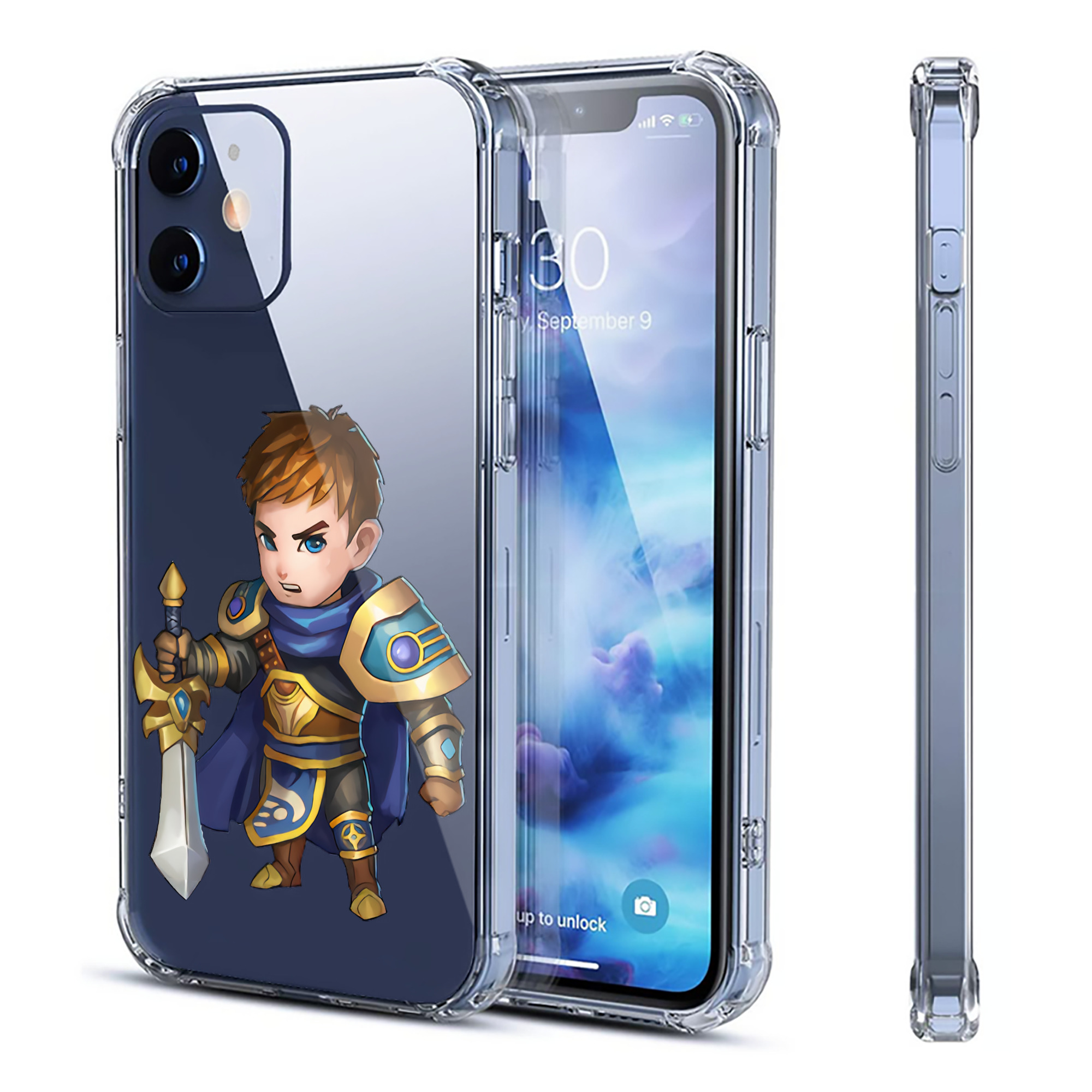（画像用） リーグ・オブ・レジェンド League of Legends LOL 【iPhone 12シリーズ対応】透明スマホケース（クリアソフトケース）